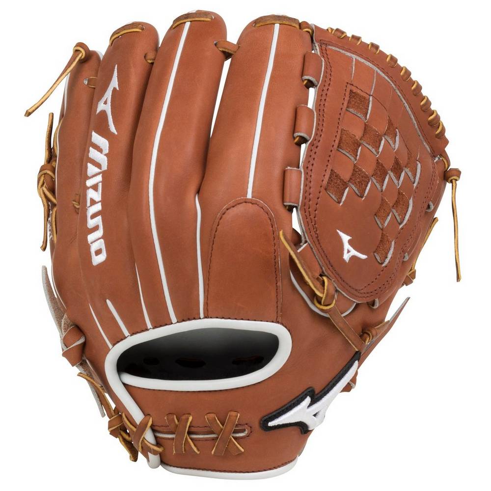 Guanti Mizuno Softball Pro Select Fastpitch 12" Donna - Marroni - 52741-ATLJ